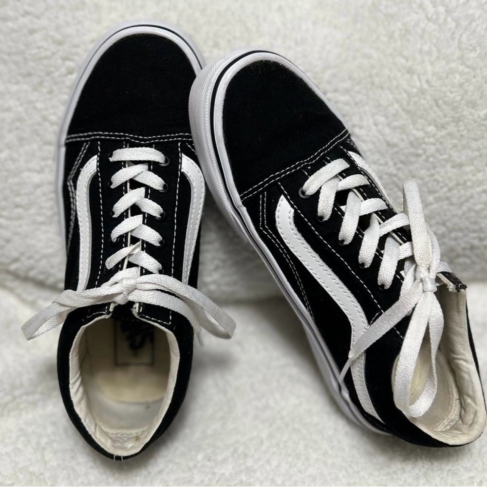 Vans Black Old Skool Platform Sneakers